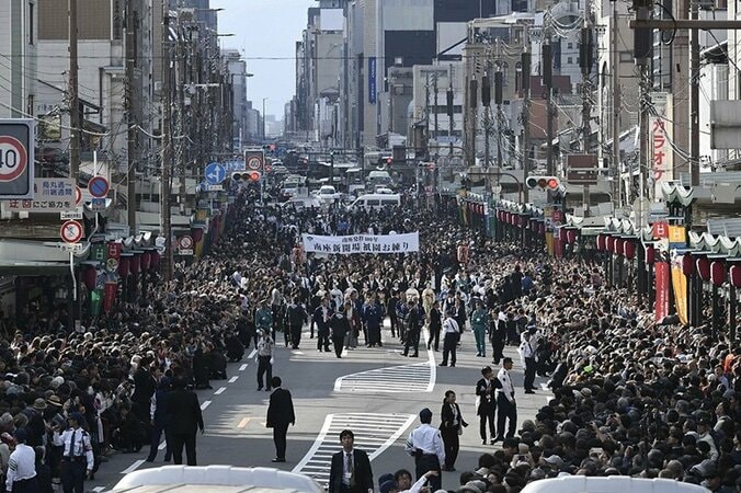 400年の歴史を新たな時代へ　劇場『南座』開場式・南座新開場祇園お練りレポート到着 7枚目