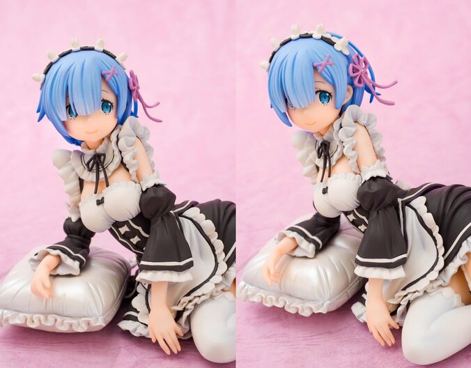 アニメ「リゼロ」メイド衣装のレム1/7フィギュアが再登場！笑顔にできる表情パーツの限定特典も 7枚目