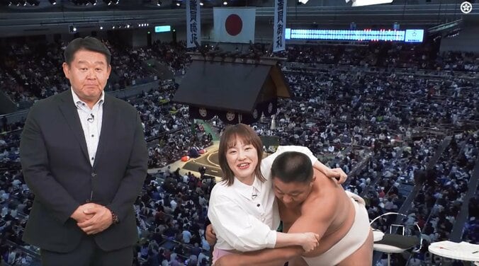 「これは放送事故w」“小柄美人”な五輪金メダリスト、衝撃の首投げで「切れ味やば～い」芸人悶絶 「ご褒美じゃね」ツッコミの声も 2枚目