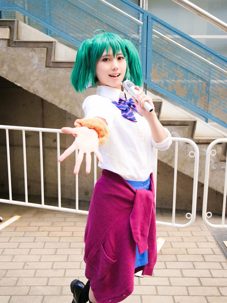 【写真・画像】『劇場版マクロスＦ ～サヨナラノツバサ～』ランカ・リーコスプレ画像　1枚目
