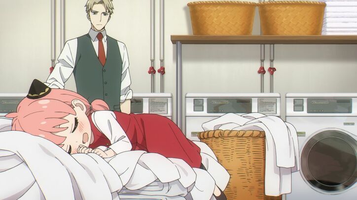 アニメ「スパイファミリー」アーニャ第11話場面カット