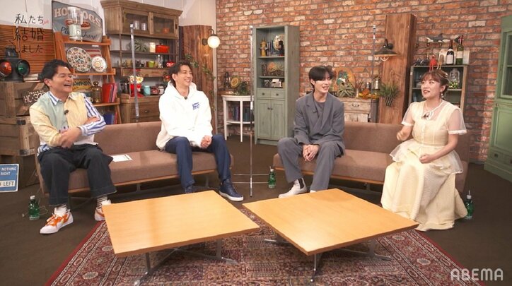 千鳥ノブ、日向坂46メンバーの楽屋での話題に驚き「NISAの株投資」『私たち結婚しました3』第6話