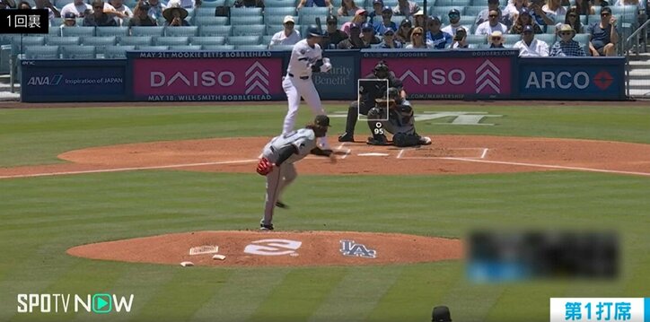 疑惑のストライクに大谷翔平もアピール