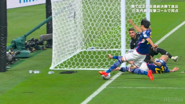 日本中が逆転ゴールだと信じて待った2分30秒のVAR判定、そして歓喜の瞬間