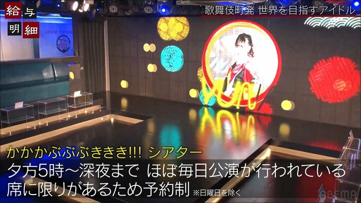 700万円貢ぐファンも！歌舞伎町初の新アイドルに密着「2年後、武道館に立つことが目標」