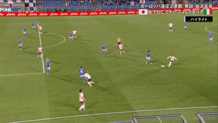 【写真・画像】驚愕！長谷川唯が「イニエスタにしか見えない」“絶品ターン”でイタリアFWを完全翻弄「別格」「プレス回避さすが」　1枚目