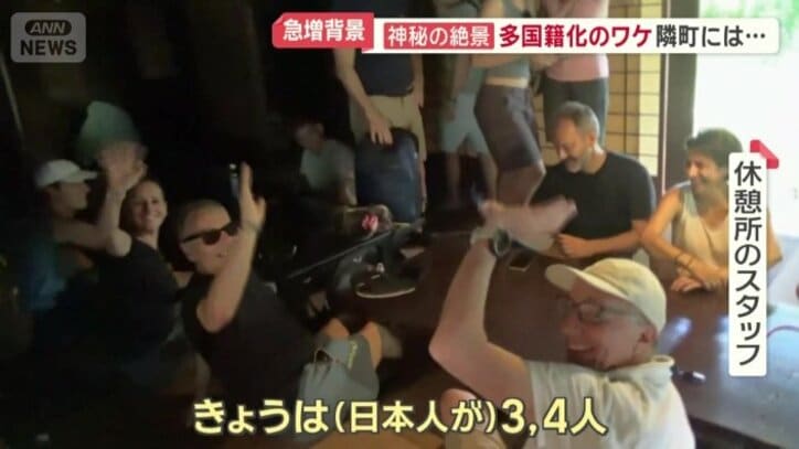 外国人は「80％以上」