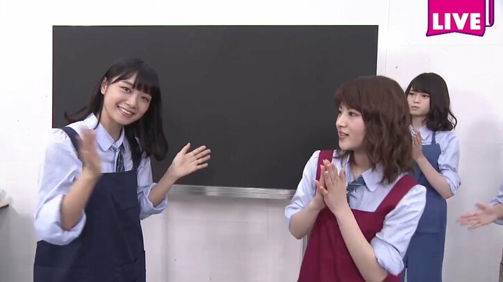 乃木坂46、黒板アートMV完成に涙 深川麻衣の卒業制作
