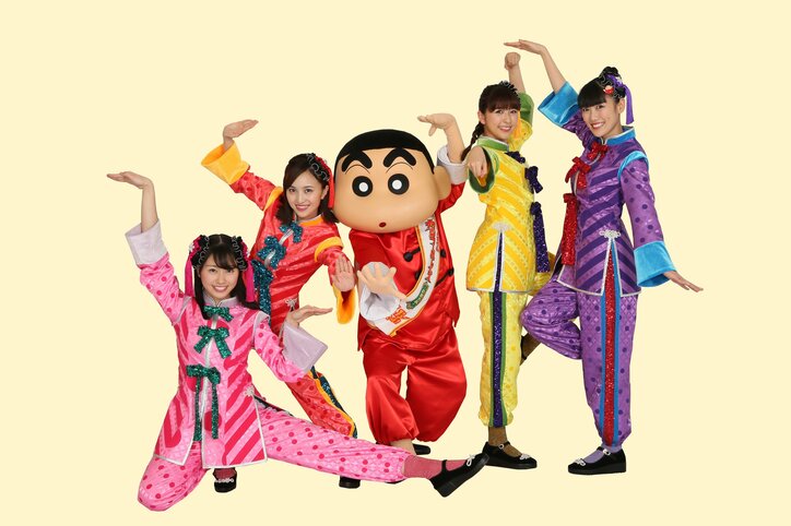 ももクロ新体制、初仕事は映画『クレヨンしんちゃん』「“笑顔代表”として皆にこの歌を届けたい」