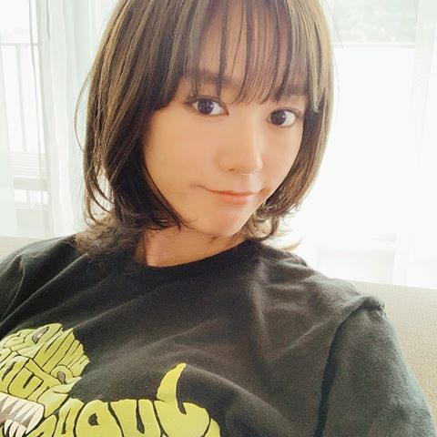 桐谷美玲の おかえり前髪 ショットに河北麻友子も絶賛 きゃーーー 可愛い 話題 Abema Times