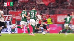 菅原由勢も唖然…バイエルンFWの“４人翻弄スーパーアシスト”が話題「エジルキックだ」「うますぎ」高速シザース→技ありパスの一部始終