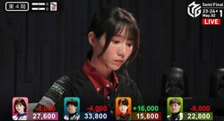 牌がドラになりたがっている！“麻雀に愛された”伊達朱里紗、裏ドラ3枚の倍満に視聴者騒然「これが雀神だぜ！」／麻雀・Mリーグ