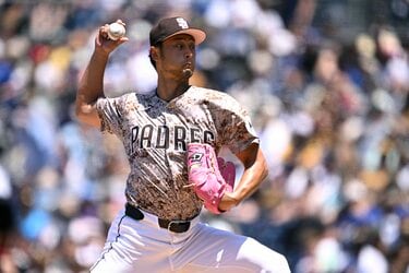 ダルビッシュ有、5回途中までパーフェクトの好投 7回2安打無失点7K 日