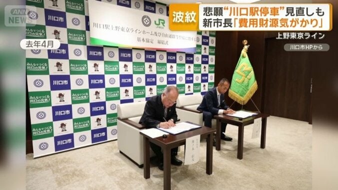 川口市はJR東日本と基本協定締結
