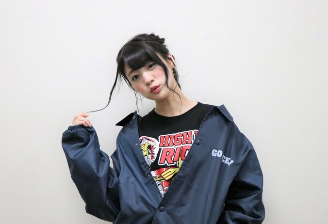 夢みるアドレセンス・志田友美、「ずっと口開けたまんま観てました。今までのプロレス観が変わりました」 5枚目