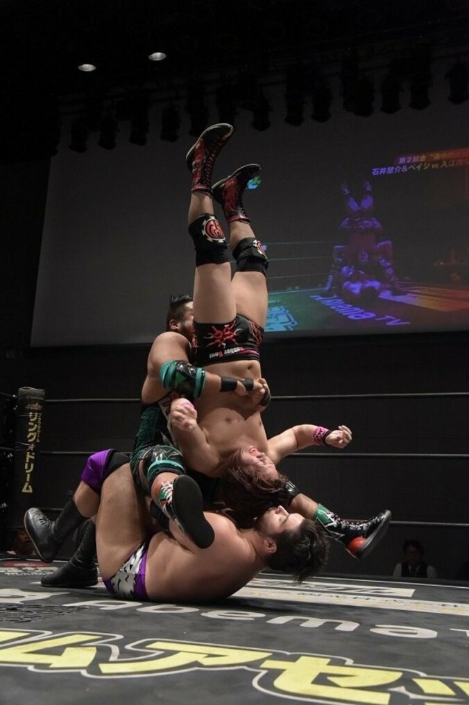 「思い出は多すぎて選べない」　DDTトップ選手、入江茂弘が海外での活躍を目指しフリーに！壮行試合で親友・石井慧介とタッグ 3枚目