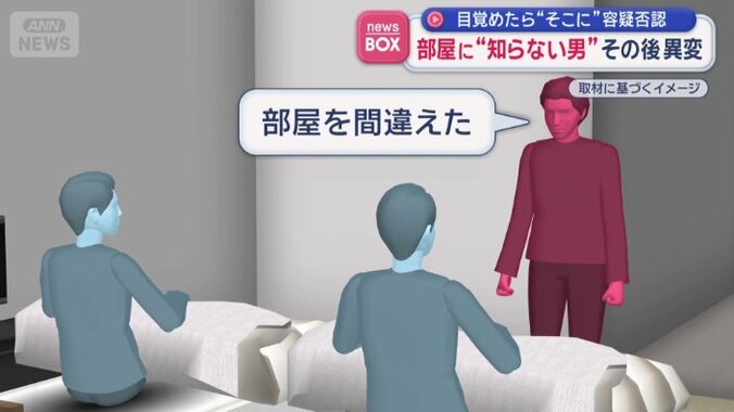 男をそのまま帰した