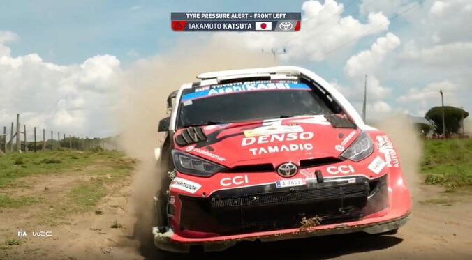 いざ34年ぶりWRC日本人優勝へ！ 勝田貴元、“両輪パンク”から大逆転で総合首位浮上…快挙まで残り4本、正念場 3枚目