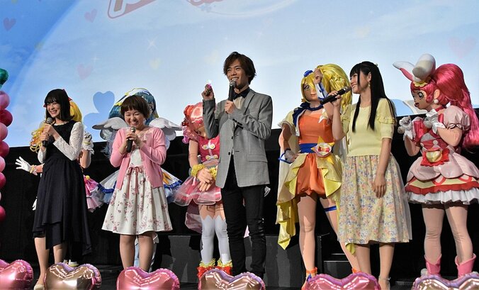 小野賢章「史上初の男の子プリキュアをやりたい」『映画プリキュアスーパースターズ！』初日舞台挨拶 5枚目
