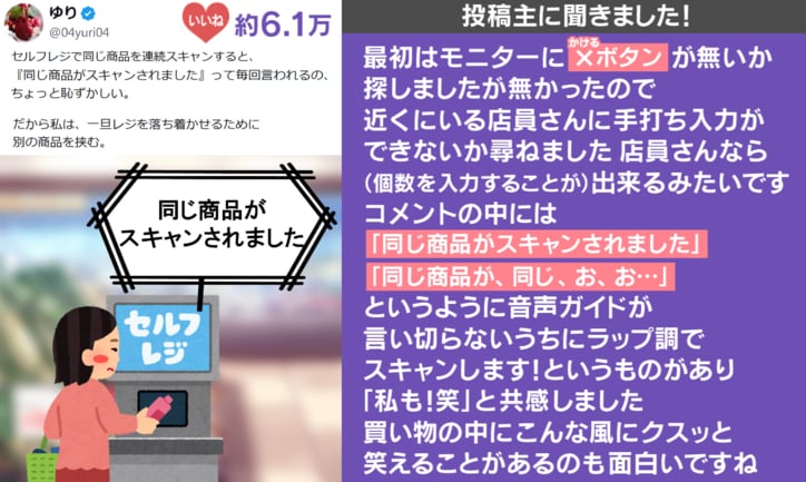 投稿主への取材
