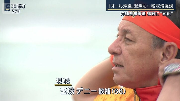 玉城デニー候補