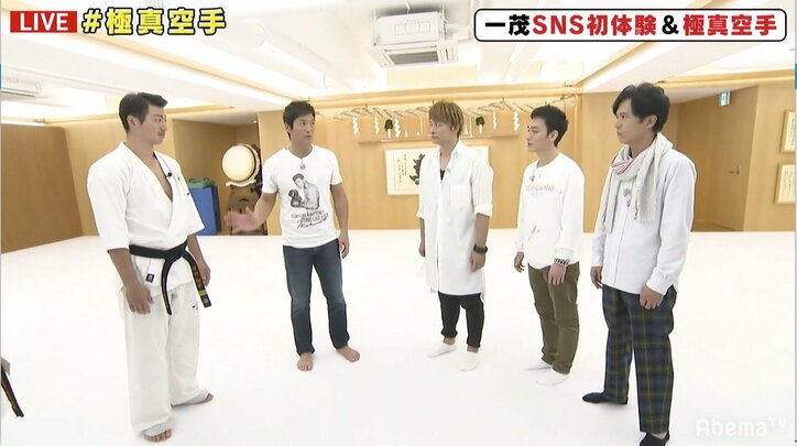 稲垣吾郎、女性空手家のハードな攻撃受け悶絶「うああ！ おああ！」