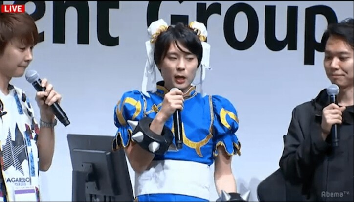 『勝ったら100万円！SFV AE 賞金首』出張版　賞金首ときどvsお笑い芸人“流れ星”瀧上伸一郎が真剣勝負！