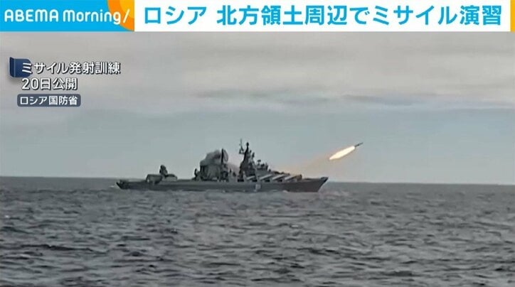 ミサイル発射訓練（20日公開）