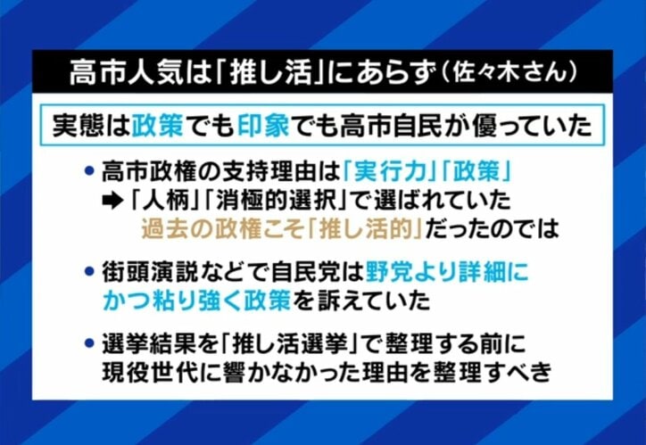高市人気は「推し活」にあらず