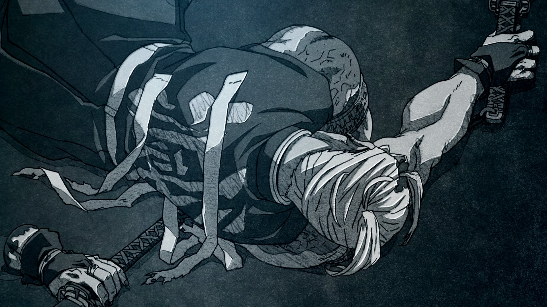 鬼滅の刃』遊郭編」宇髄天元の衝撃カットに「泣く」「心臓がバクバク 