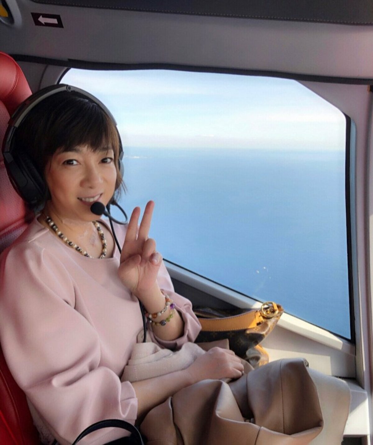 堀ちえみ、ヘリコプターで温泉へ 食欲旺盛で「美味しくて、大盛り二杯