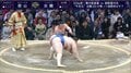 体重101kg差も関係なし！ 幕内最軽量の炎鵬、幕内最重量の碧山を破り4連勝