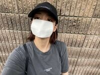 モデル雀士・岡田紗佳の“アベノマスク”姿にファン驚き「顔の小ささがよくわかります」