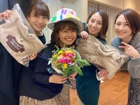 桃『お祝いなのに、みんなで大爆笑！！』