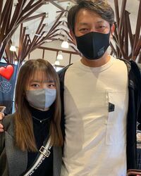 岩隈久志『娘と道の駅でお買い物』