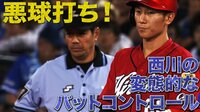 ベイスターズ ハイライト集 - 8月 - ベース板ギリギリのスライダーを捉える広島・西川の変態的な悪球打ち | 動画視聴は【Abemaビデオ(AbemaTV)】