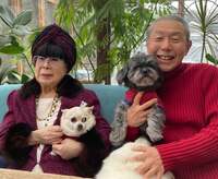 假屋崎省吾『桂由美先生，鎌倉の我が家に‼️』