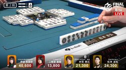 「マジ危ねぇ！」アガリ牌食い取った雀士、ホッとするどころかめちゃくちゃ絶望顔「おでこしわしわ」／麻雀・Mリーグ