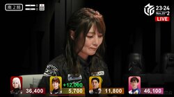 秘めても煌めくセレブの宝石 黒沢咲、静かなる親跳満に対戦相手も真っ青「ナイスダマ！」／麻雀・Mリーグ