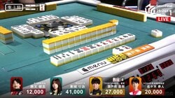 名物実況も「This is 麻雀！」とテンションMAX 役満逃しが生んでしまったライバルの強烈アガリに美女雀士も痛恨すぎる顔／麻雀・Mリーグ