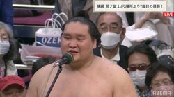 1人横綱としての責務を果たした照ノ富士、安堵の笑顔か「場所前、焦りもあった」素直な思い【優勝インタビュー全文】