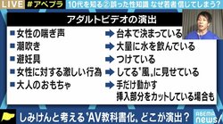 「新人女優さんだって怖がる。AVの真似をすると嫌われる。逆を意識するのが現実的だ」アダルトコンテンツの性知識を鵜呑みにする若者に、しみけんが伝えたいこと
