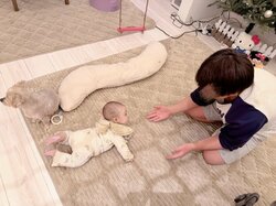 辻希美、次女・夢空ちゃんの成長を報告「足裏に壁を作ってあげたら…」