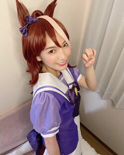 競馬好きモデル・ほのかが「ウマ娘」トウカイテイオーに変身！「大本命」「100点」と称賛の声