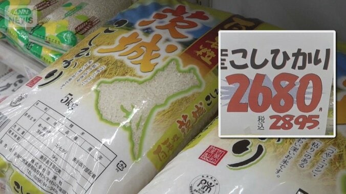 コメ価格が3週連続で値下がり“暑さ強い”新品種の値段は？ 1枚目