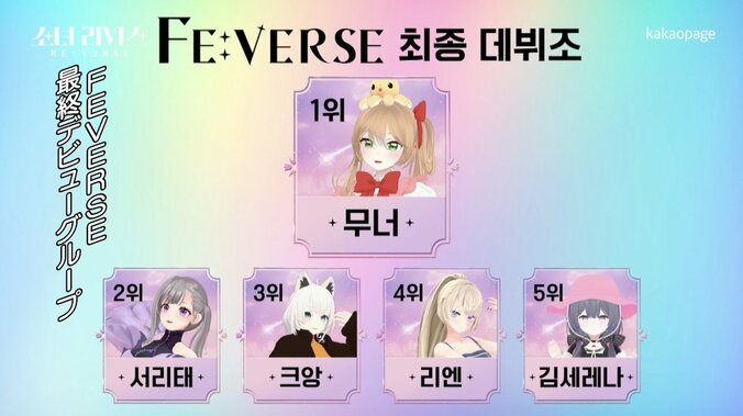 K-POPアイドルが火花散らした『少女リバース』ついに完結、デビューメンバーが決定！グループ名も発表 10枚目