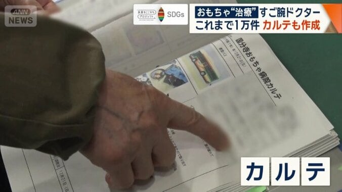 おもちゃのカルテ