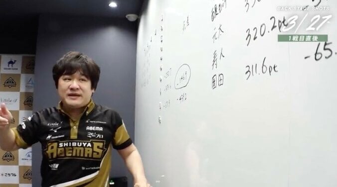 【写真・画像】最速最強雀士に“金八先生が憑依” チームメイト扮する生徒たちの反論を一喝する珍場面「腐ったミカンか！」／麻雀・Mリーグ　1枚目