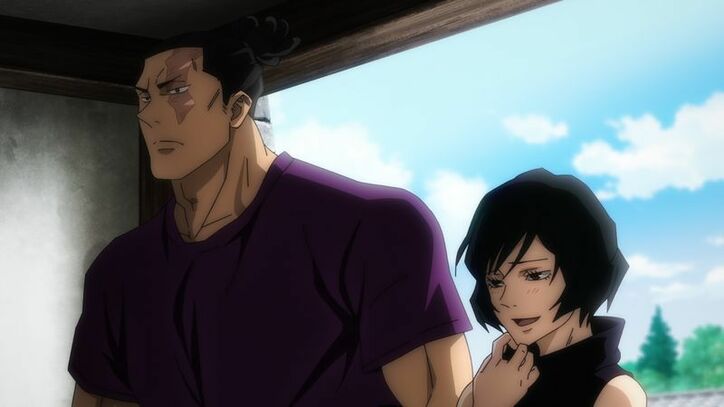 アニメ「呪術廻戦」釘崎と伏黒の前に現れた東堂（CV：木村昴）…！第8話先行カット＆あらすじ解禁