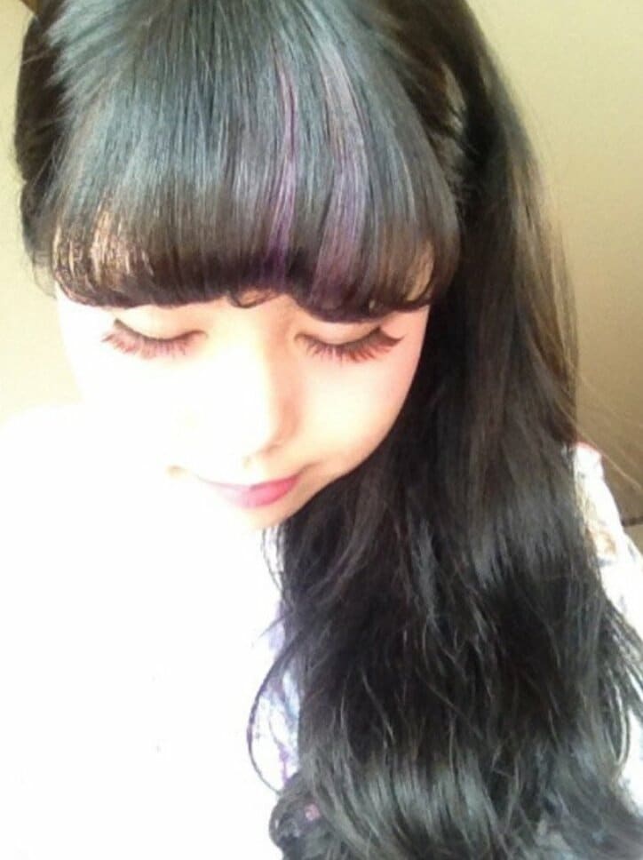 ぺこ、高2の頃の黒髪写真を公開 厳しい校則に試行錯誤